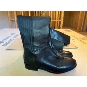 Cole Haan Black 50/50 Women's Dutchess Over-The-Knee Boots 5.5B